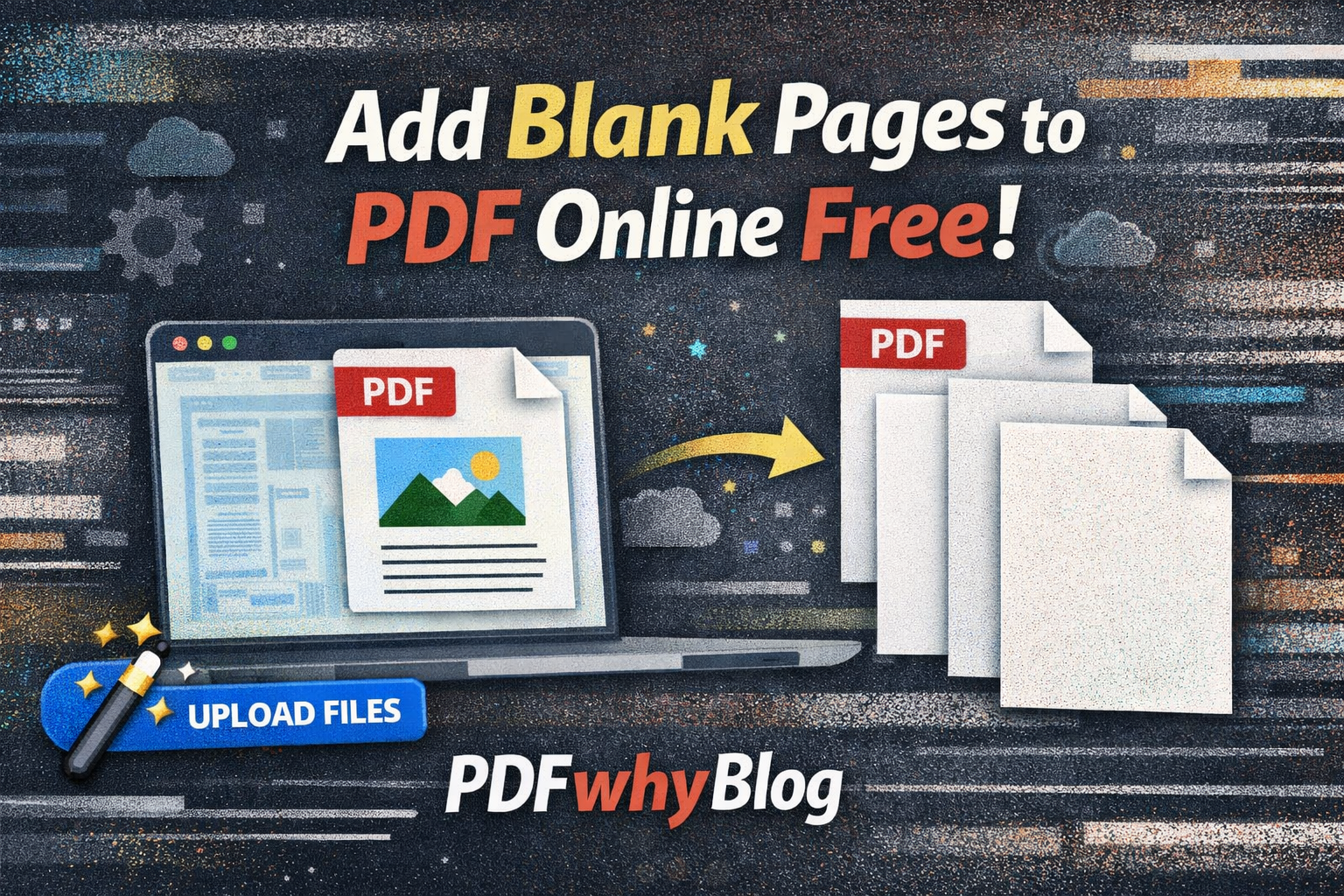 Add Blank Pages to PDF Online Free