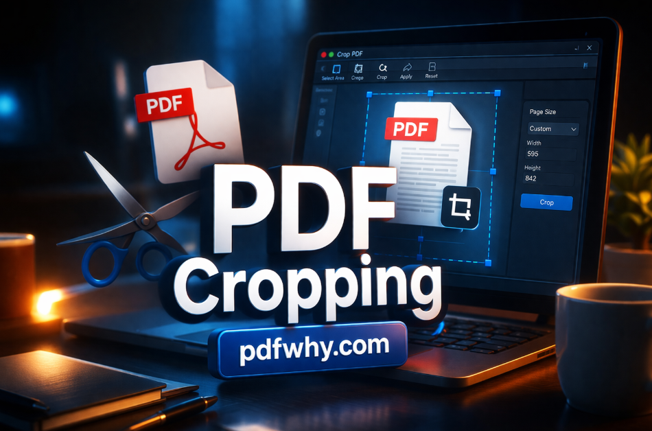 Best PDF Cropping Tool Online Free | Crop PDF Pages Easily with pdfwhy