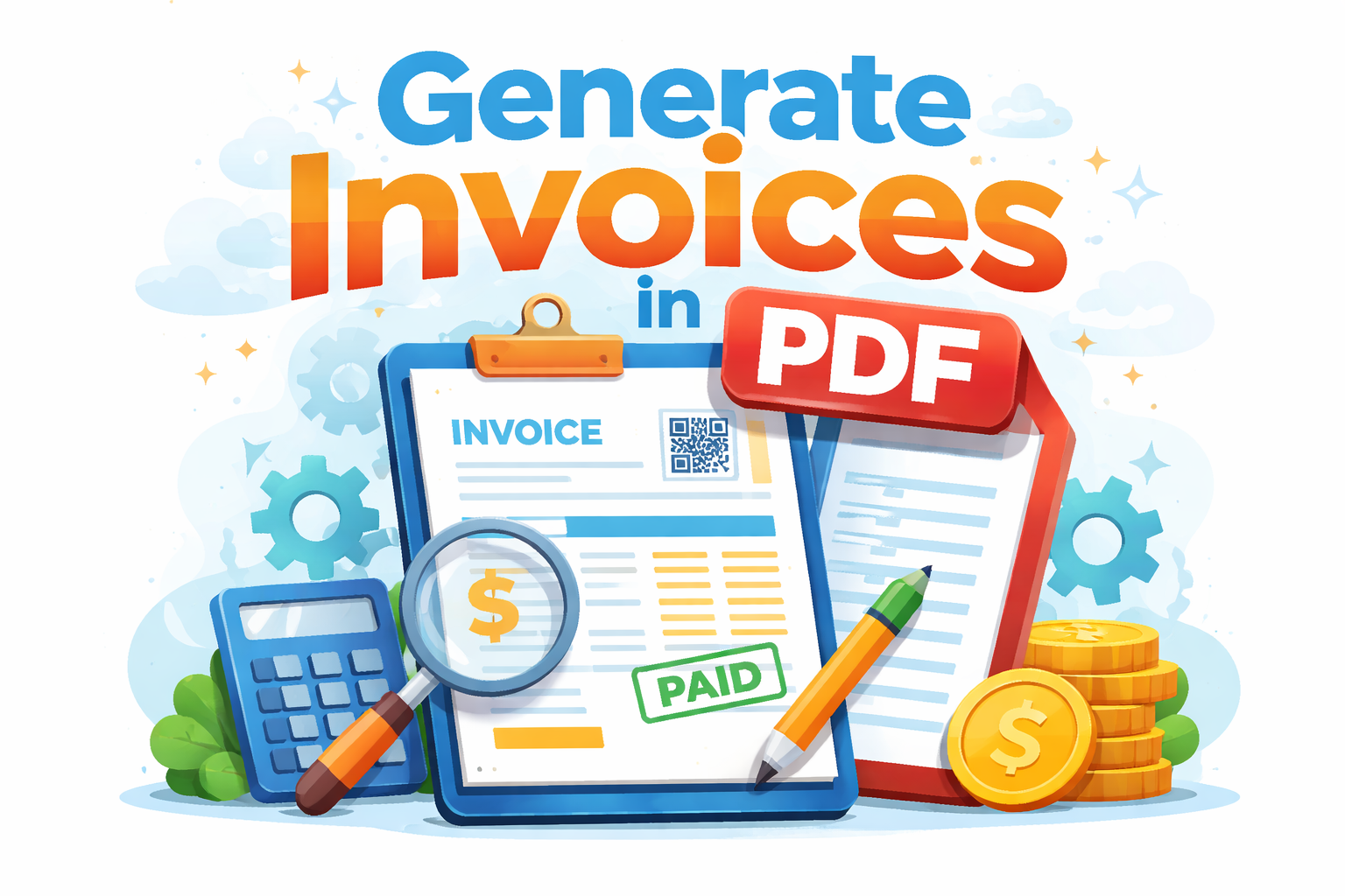 Easily Generate Invoices in PDF Documents Free and Fast