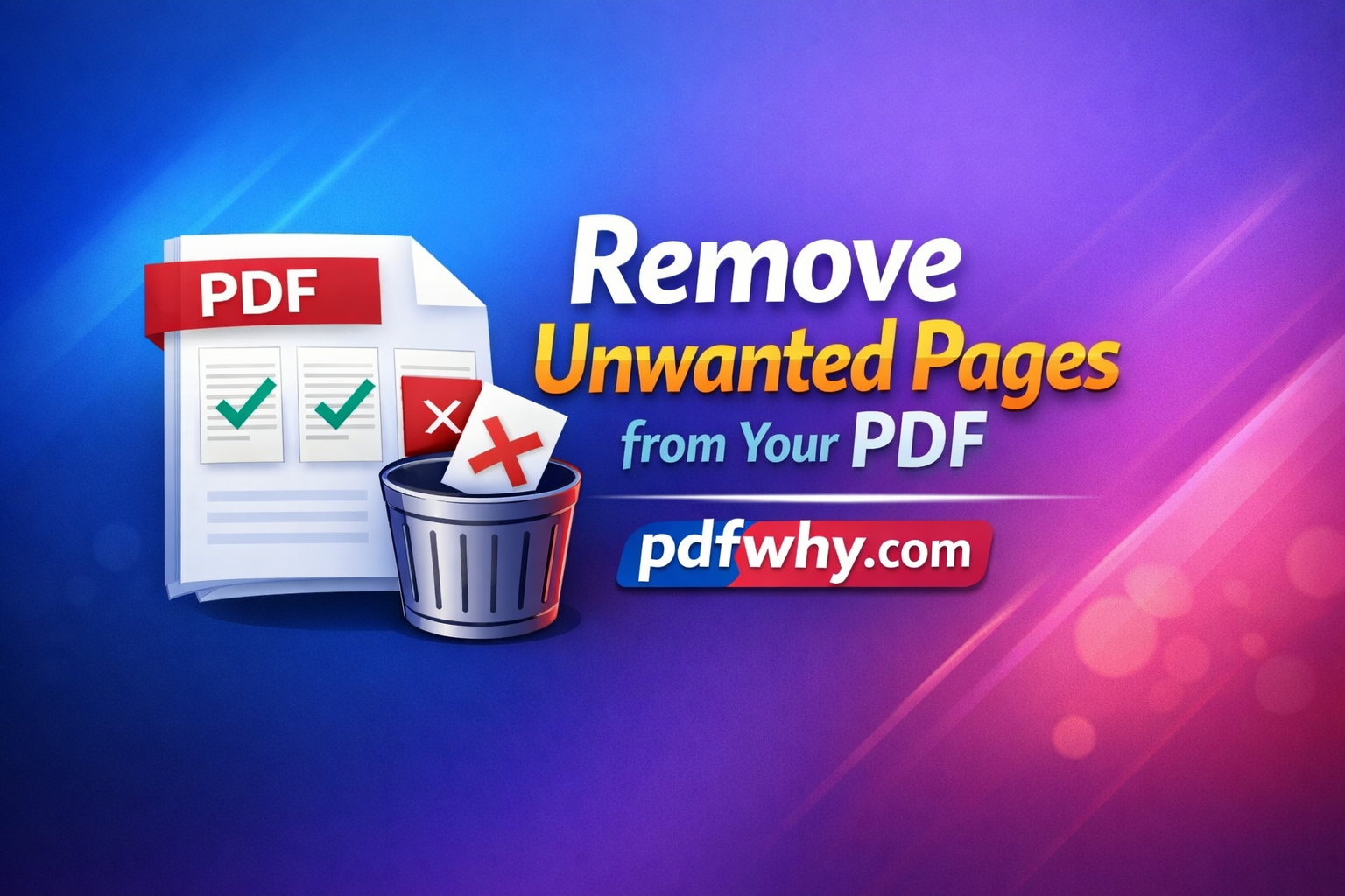 How to Easily Remove Unwanted Pages from Your PDF Files